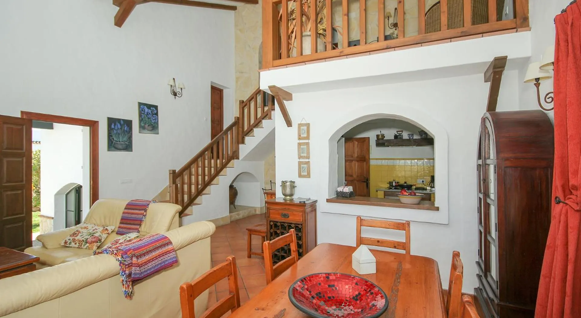 Arteflor Villa With Beautiful Garden At 200M From The Beach El Palmar